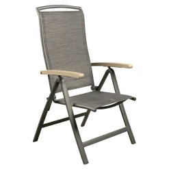 Bois le Duc Tuinstoelen>Stoel standen Cella antraciet