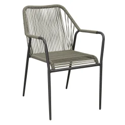 Tuinstoelen>Stoel stapel Alano mosgroen