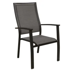 Bois le Duc Tuinstoelen>Stoel stapel Casera zwart/antra