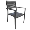 Bois le Duc Tuinstoelen>Stoel stapel Cori antraciet