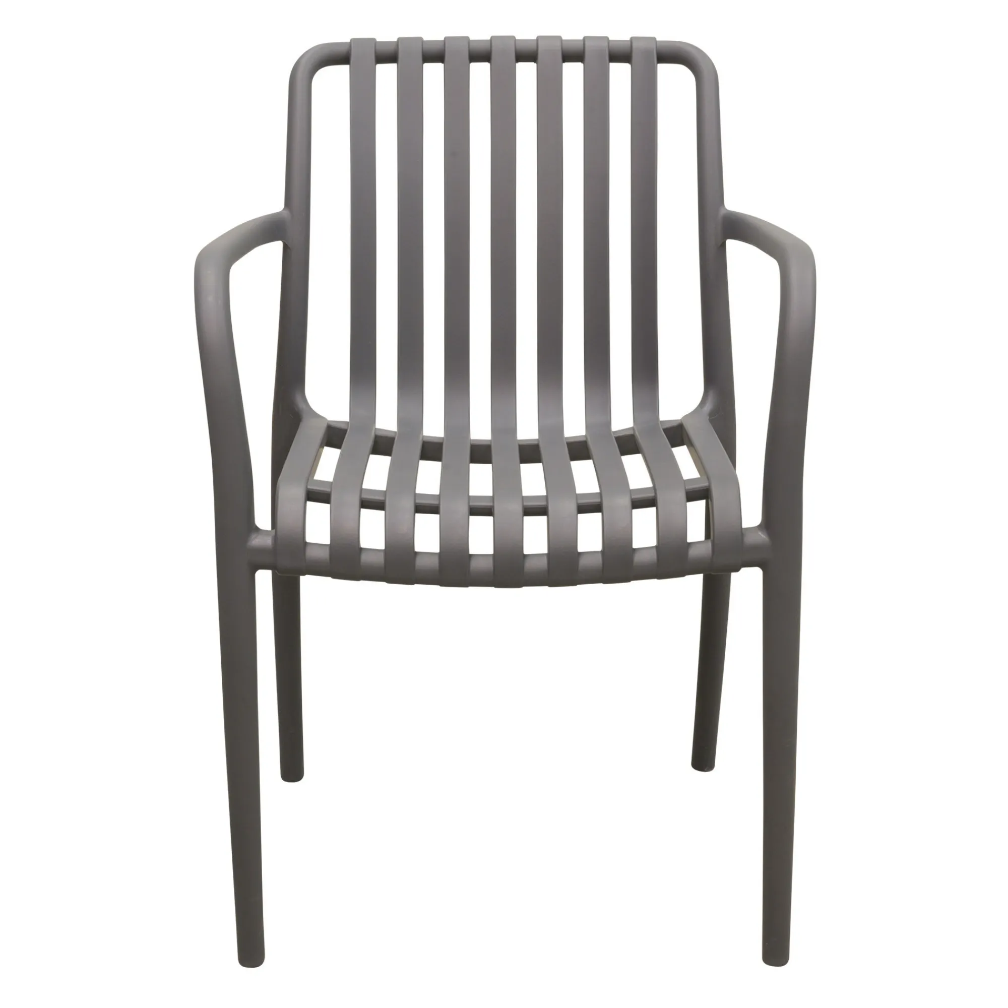 Bois le Duc Tuinstoelen>Stoel stapel Piolo antraciet