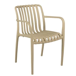 Bois le Duc Tuinstoelen>Stoel stapel Piolo creme