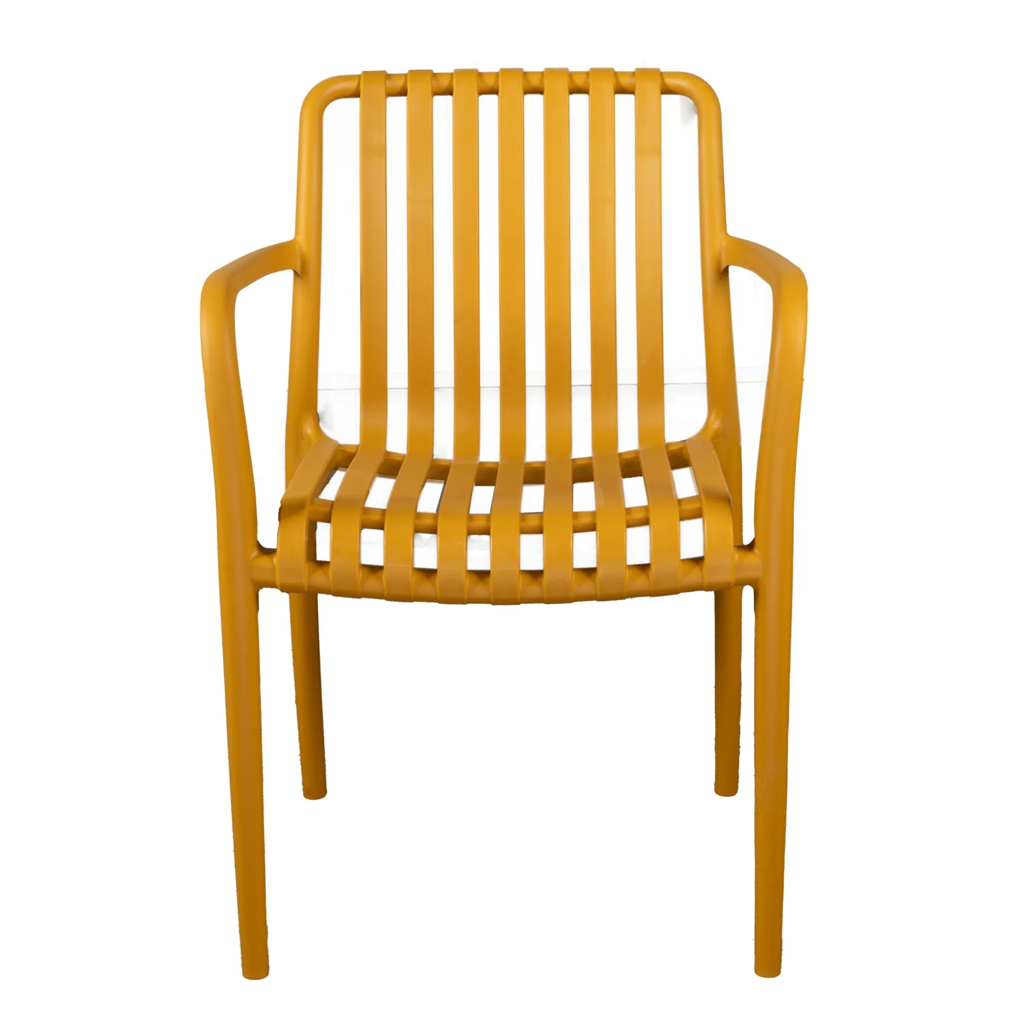 Bois le Duc Tuinstoelen>Stoel stapel Piolo oker