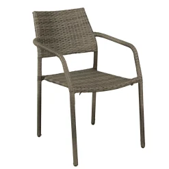 Bois le Duc Tuinstoelen>Stoel stapel Santiga willow grey