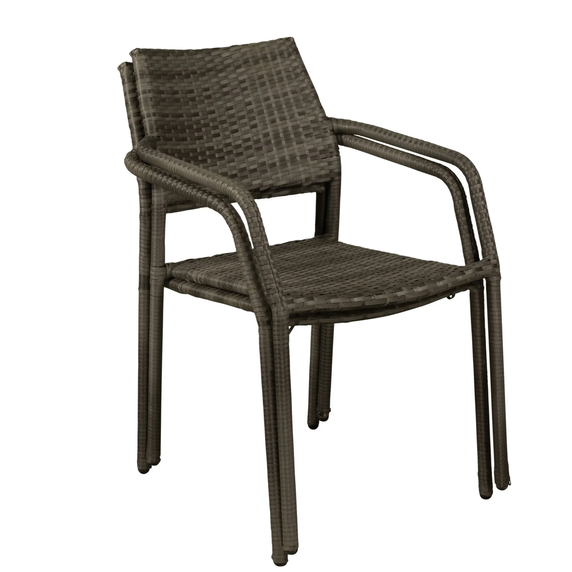 Bois le Duc Tuinstoelen>Stoel stapel Santiga willow grey