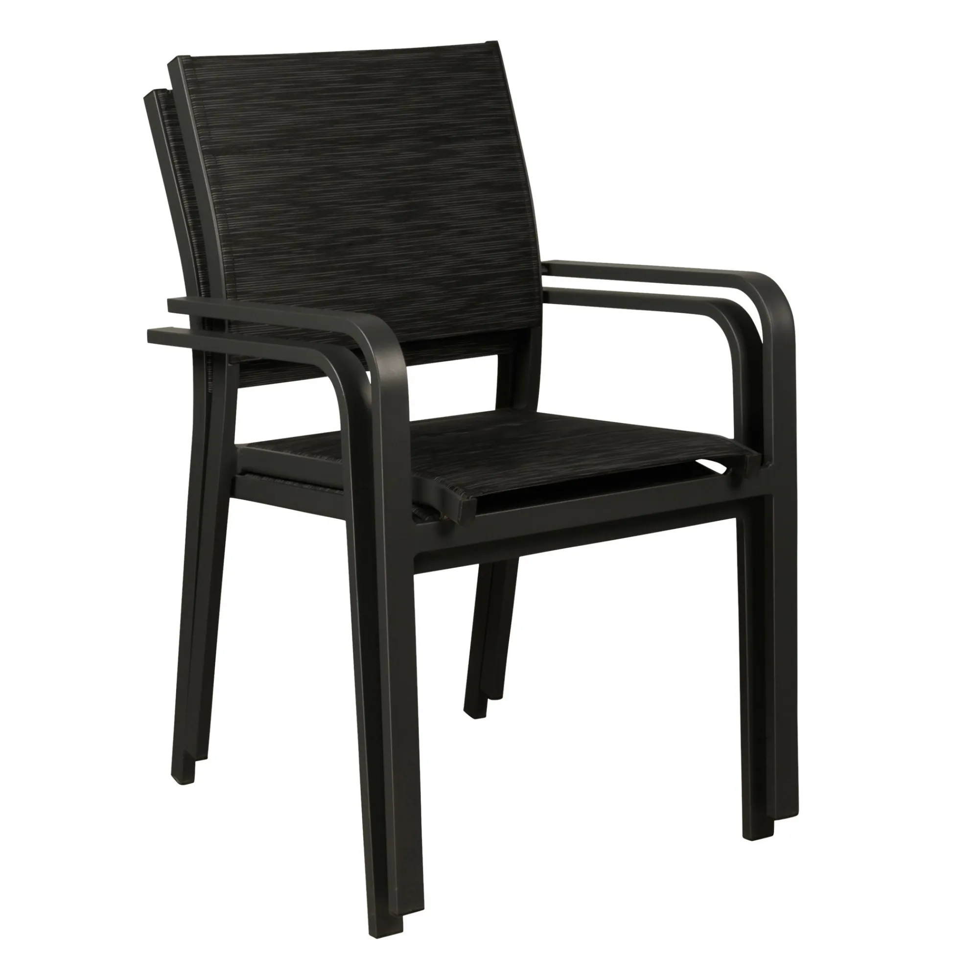 Bois le Duc Tuinstoelen>Stoel stapel Veletri antraciet