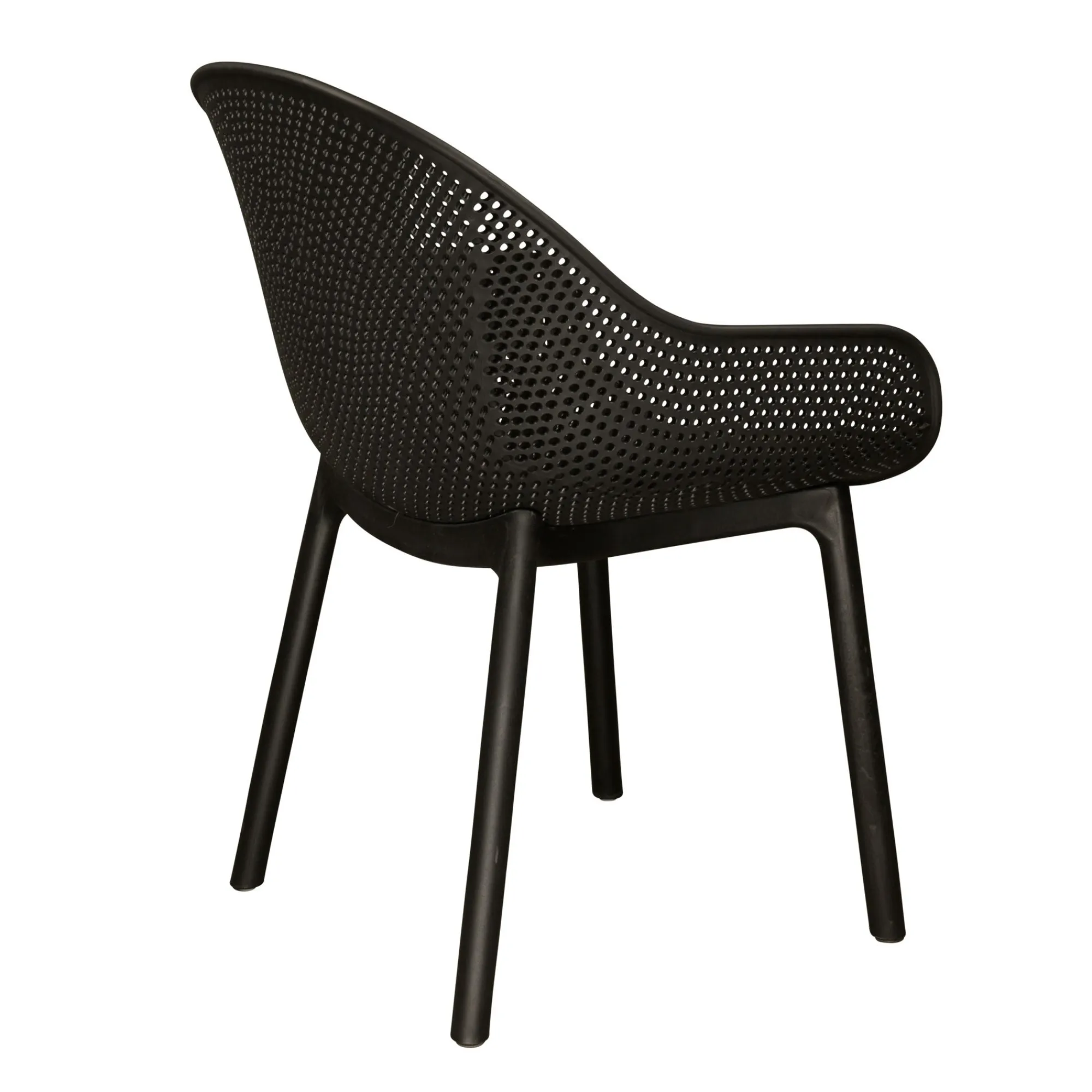 Bois le Duc Tuinstoelen>Stoel Vilata zwart