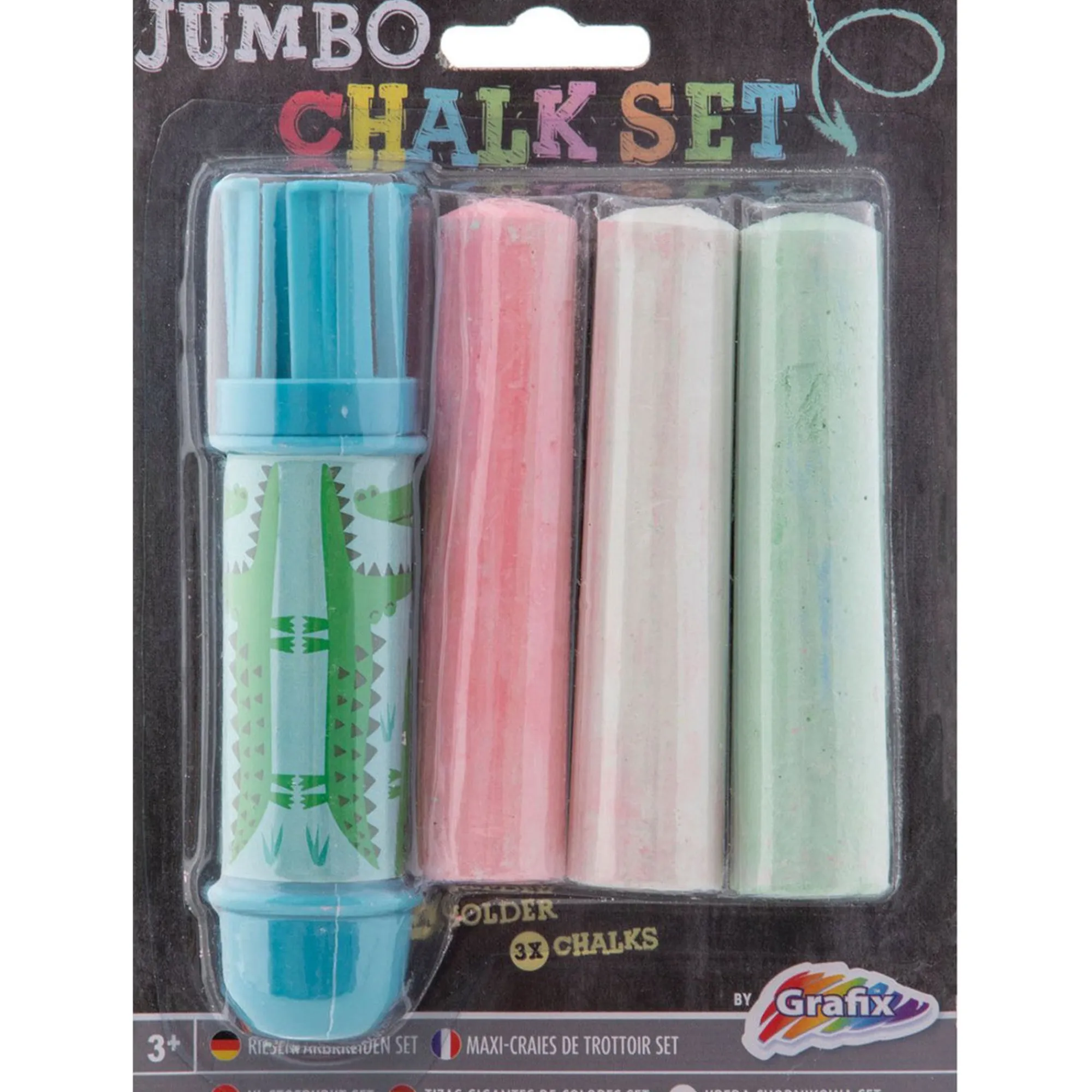 Creative Craft Group Sport En Spel>Stoepkrijthouder jumbo