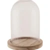 Natural Collections Woondecoratie|Kunstplanten En Kunstbloemen>Stolp glas met voet 12 x 13 cm