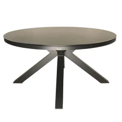 Bois le Duc Tuintafels>Tafel Bembo 150cm antraciet