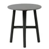 Bois le Duc Tuintafels>Tafel bijzet Borno 40cm antraciet
