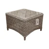 Bois le Duc Tuintafels>Tafel bijzettafel Aprano 57x57 cm White Grey Bois le...