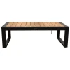 Bois le Duc Tuintafels|Loungesets>Tafel Harston 113x62cm zwart