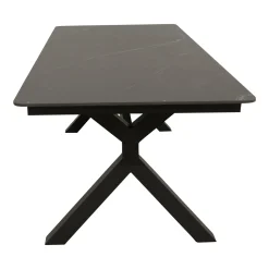 Bois le Duc Tuintafels>Tafel Mancino 220x90cm antraciet