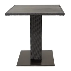 Tuintafels>Tafel Perera 68x68cm zwart