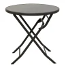 Bois le Duc Tuintafels>Tafel Ronda klap zwart