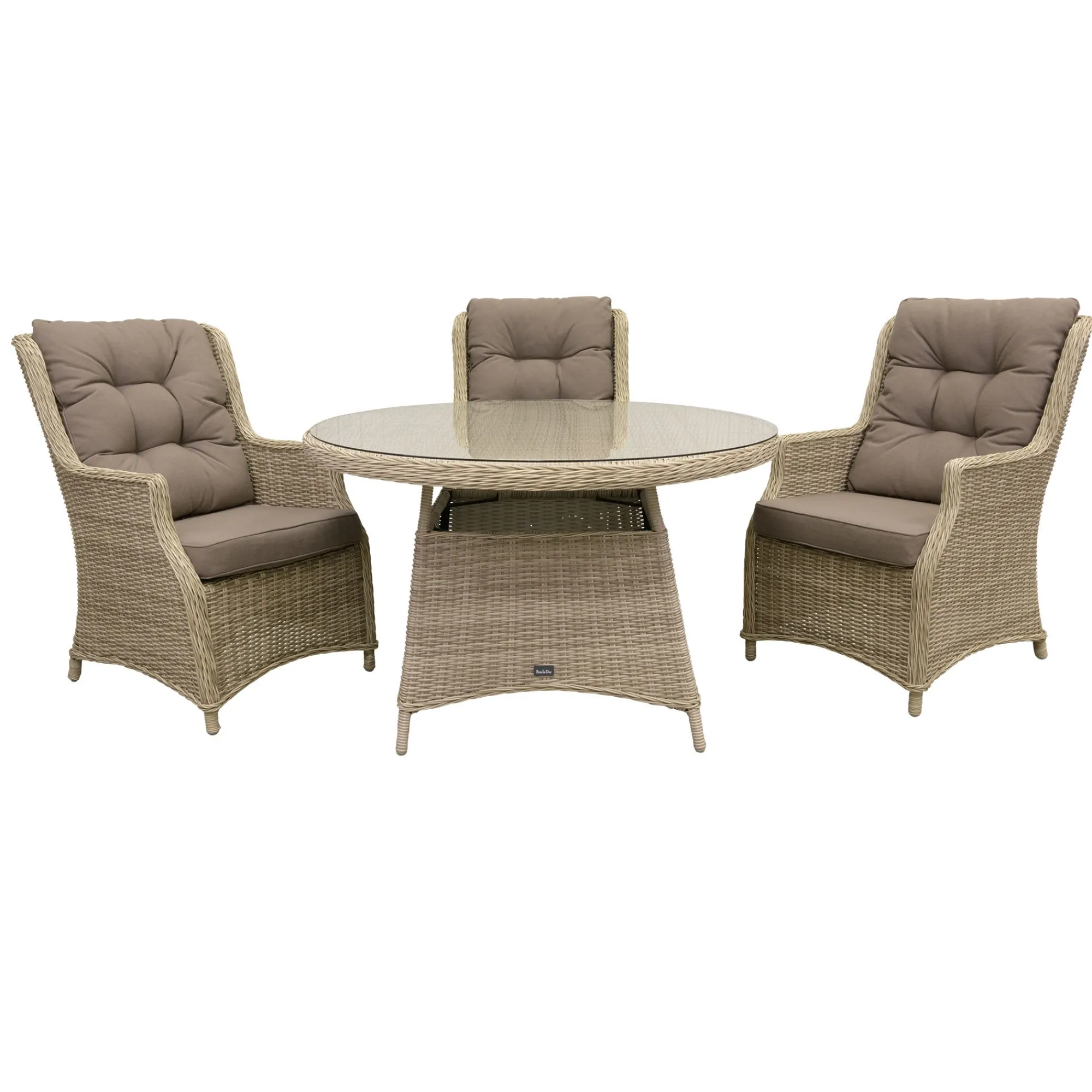Bois le Duc Tuintafels>Tafel Selvotta 120cm white orchid
