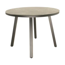 Bois le Duc Tuintafels>Tafel Sulla 100cm antraciet