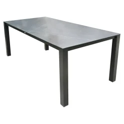 Bois le Duc Tuintafels>Tafel Versilia 200x100 cm Zwart