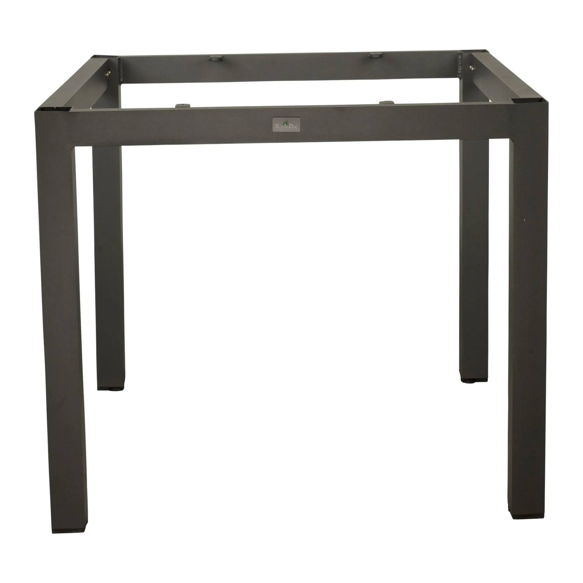 Bois le Duc Tuintafels>Tafelframe Tavola 87x87cm antraciet met