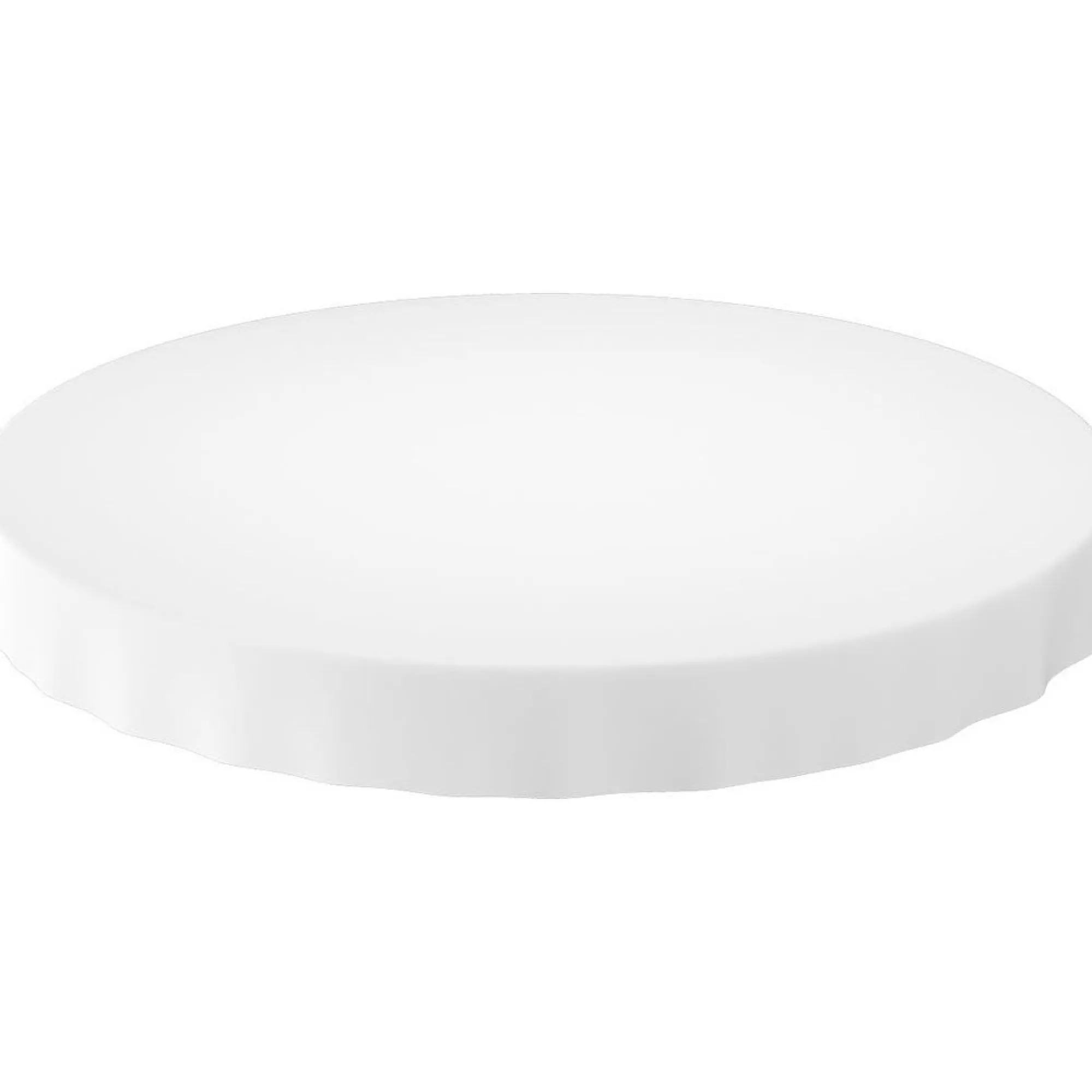 Duni Koken & Tafelen|Woondecoratie>Tafelkleed Evolin rond 180 cm wit