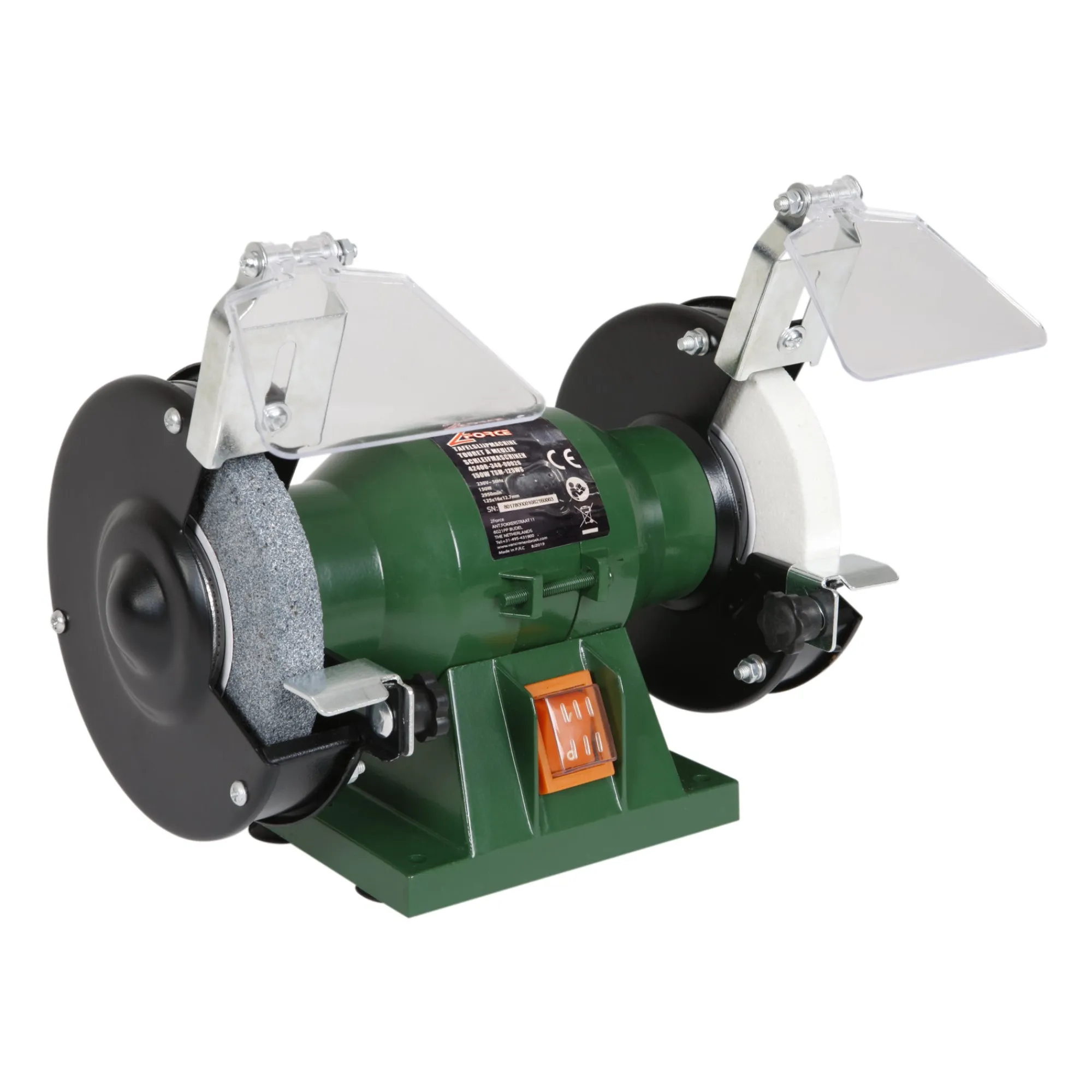 2-Force Werkplaatsgereedschap>Tafelslijpmachine 150W TSM-125WS