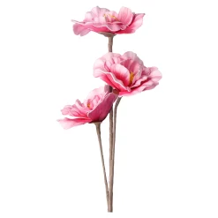 Kunstplanten En Kunstbloemen>Tak blauw roze 102 cm