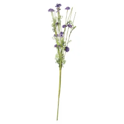 O'malley Kunstplanten En Kunstbloemen>Tak bloemen Aleide paars