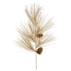 Natural Collections Kunstplanten En Kunstbloemen>Tak dennenappel goud 117 cm