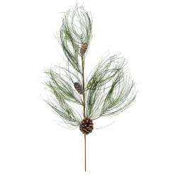 Natural Collections Kunstplanten En Kunstbloemen>Tak dennenappel groen 117 cm