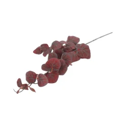 O'malley Kunstplanten En Kunstbloemen>Tak eucalyptus rood 100 cm