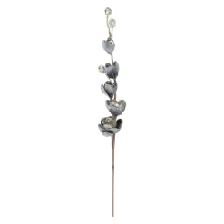 Kunstplanten En Kunstbloemen|Kerstdecoratie>Tak Magnolia 89cm winter lux gray