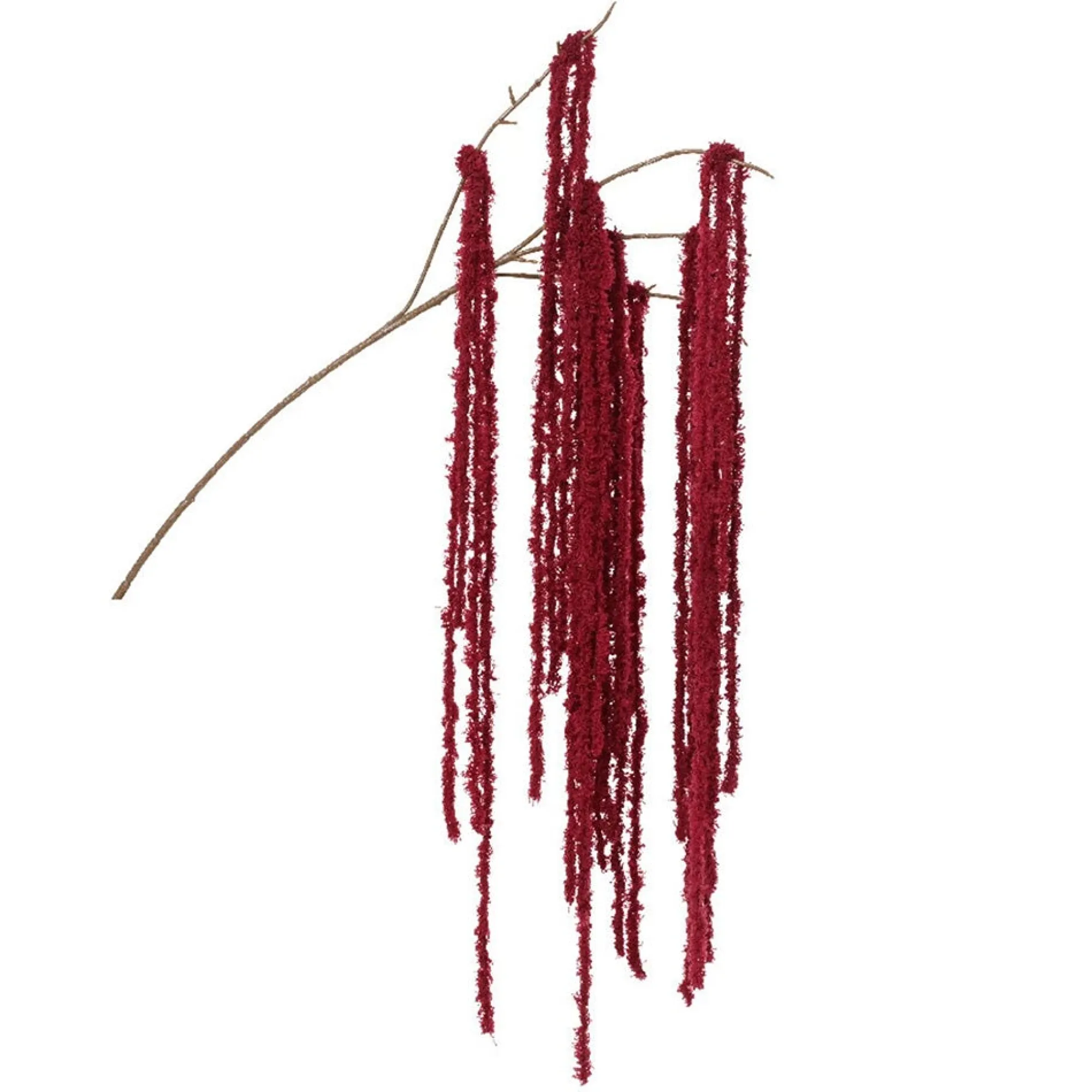 Everlands Kerstdecoratie>Tak spray hang rood 80 cm