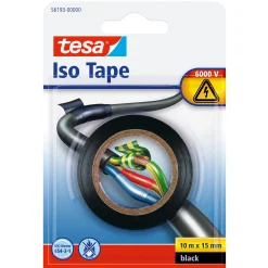 Tesa Bouw>Tape elektrisch isolatie zwart 10M