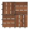 Bois le Duc Grondbedekking>Terrastegel acacia 30x30x2.3cm