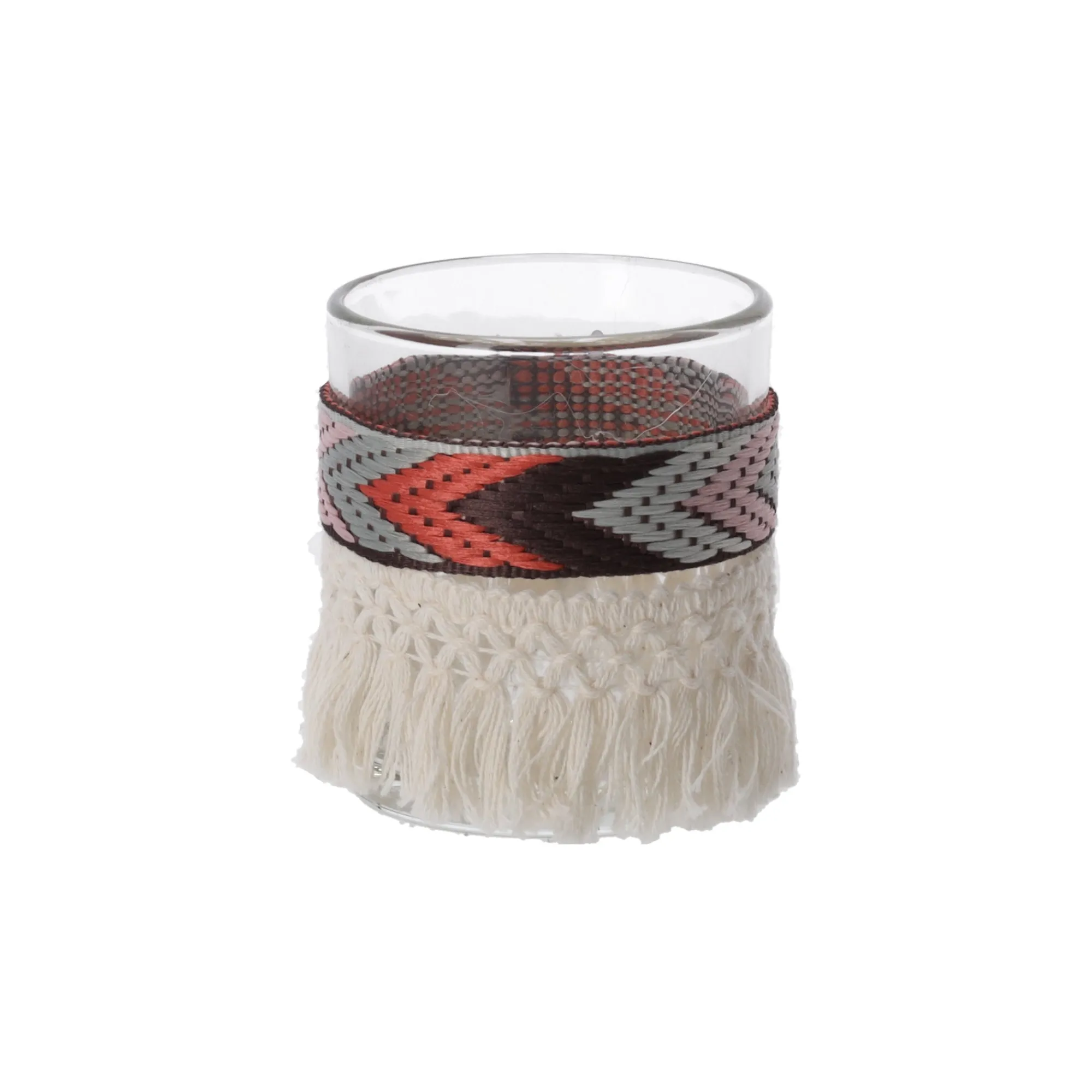 Decoris Kaarsen>Theelichthouder glas 8 cm
