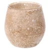 O'malley Kaarsen>Theelichthouder glas Aube 10 cm