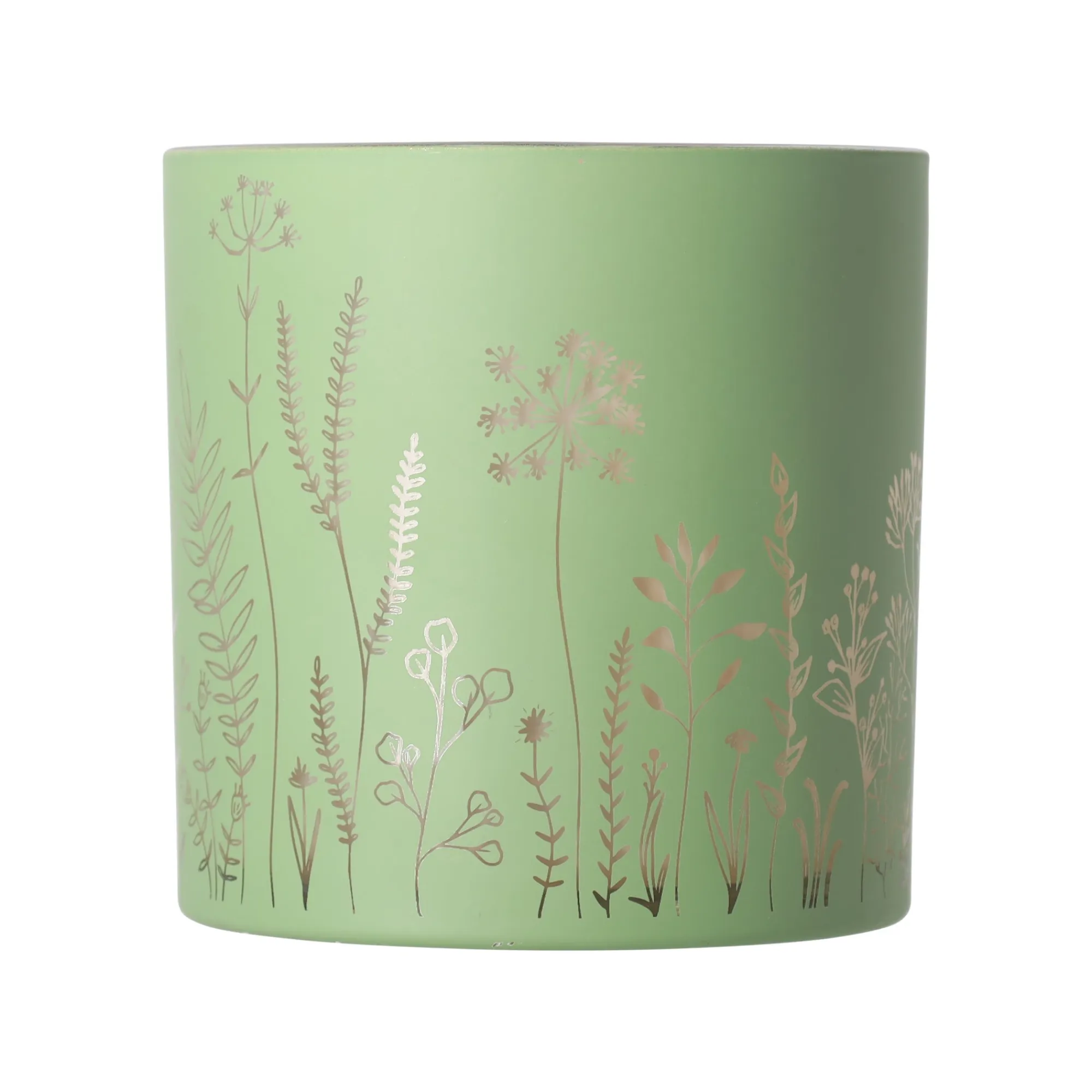 Van Cranenbroek Kaarsen>Theelichthouder green garden 15 x 15 cm