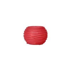 Natural Collections Kaarsen>Theelichthouder van glas rood 10 x 10 x 8 cm