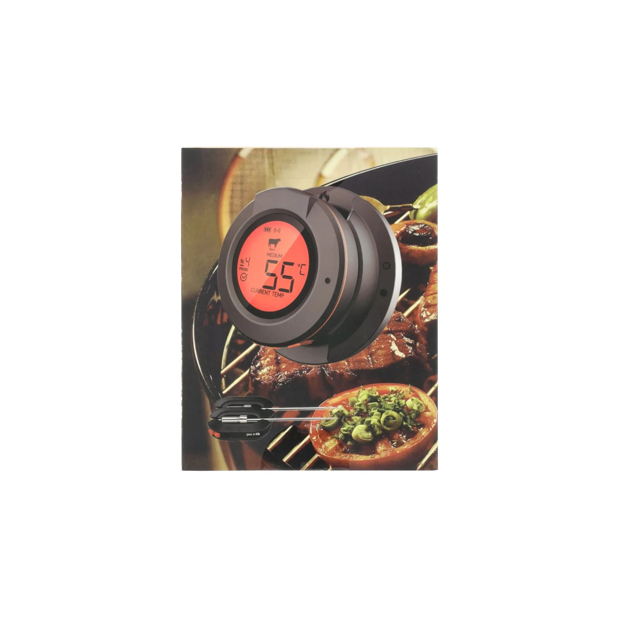 Barbecueaccessoires>Thermometer BBQ TBD-20 deksel