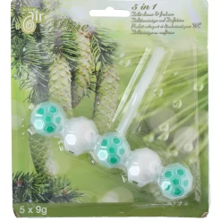 Active Air Schoonmaken>Toiletblokjes 5x9G assorti