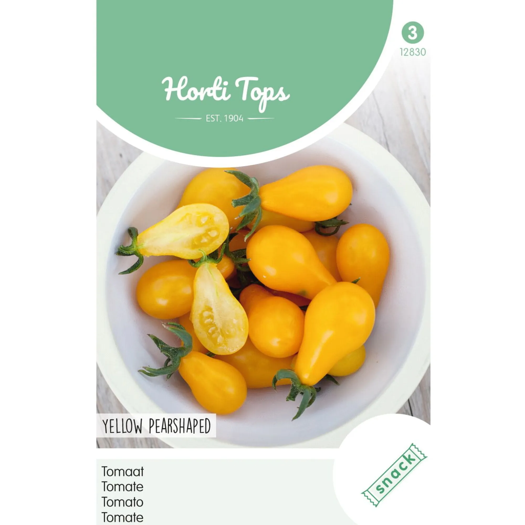 Horti Tops Moestuin>Tomaten Yellow Pearshaped
