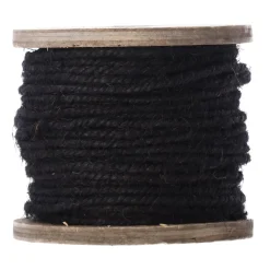 Natural Collections Woondecoratie>Touw jute 130g op spoel zwart