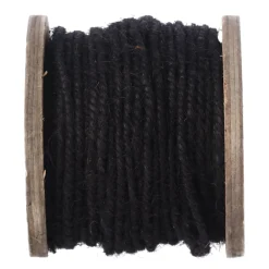 Natural Collections Woondecoratie>Touw jute 130g op spoel zwart