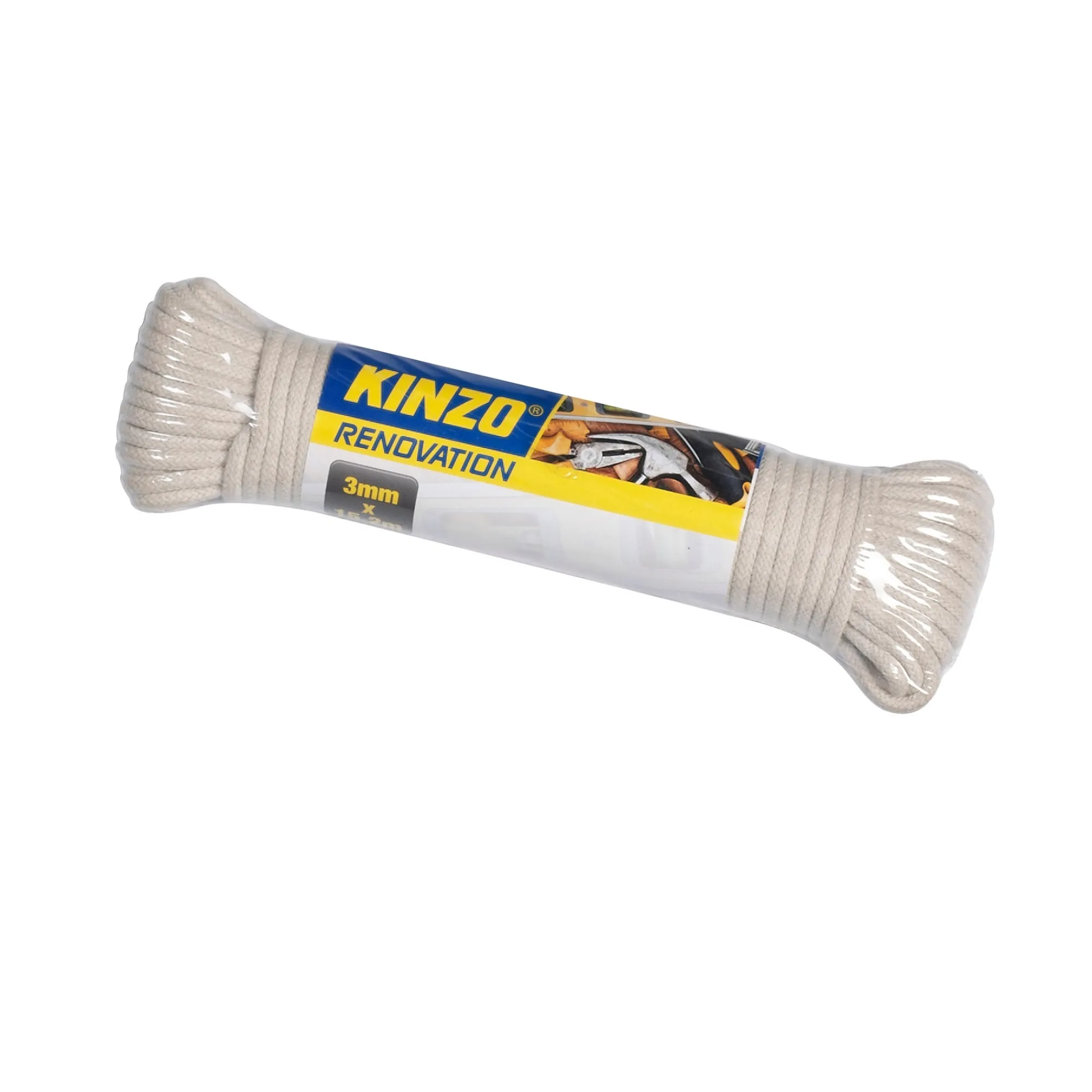 Kinzo Bouw>Touw 3mm x 15m
