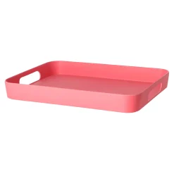 O'malley Koken & Tafelen|Woondecoratie>Tray bamboe 41 x 31 cm rose