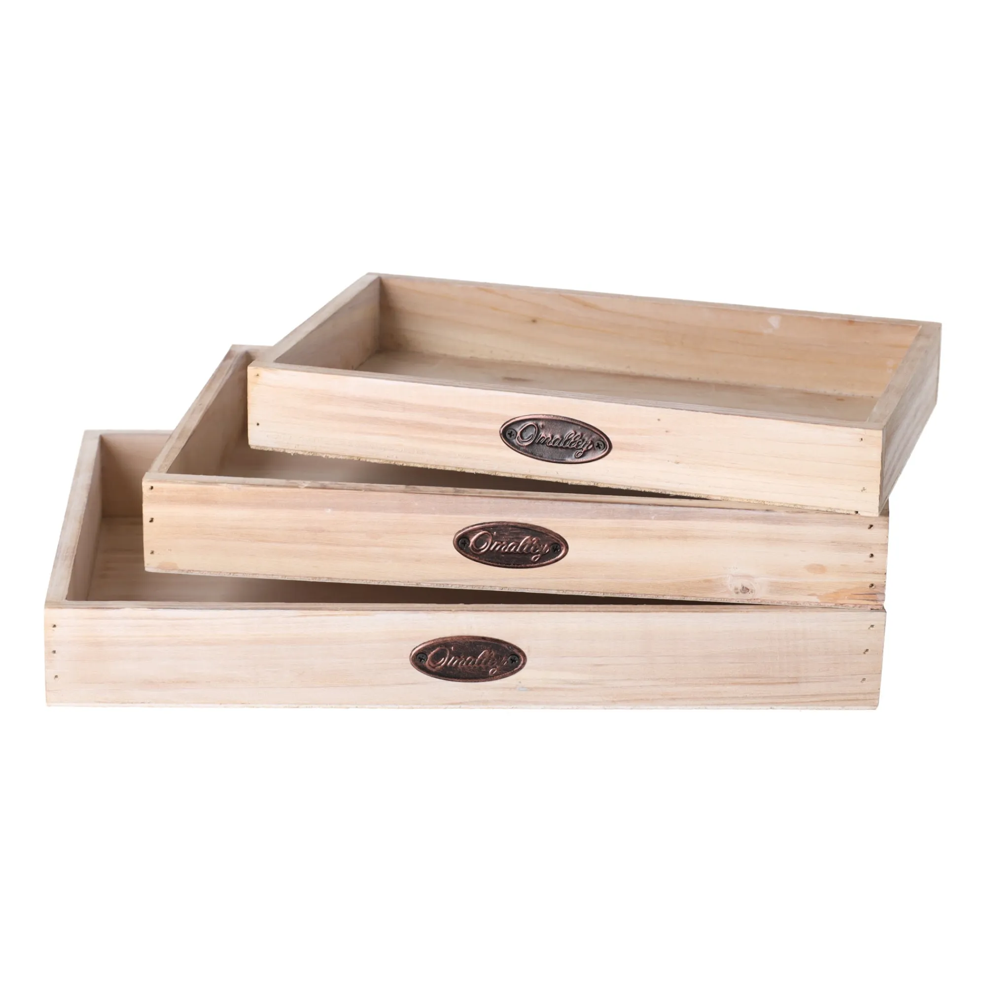 O'malley Koken & Tafelen|Woondecoratie>Tray hout Ann 19 x 17 cm
