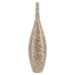 Vazen En Potten>Vaas Capiz Tourniol beige 92 cm
