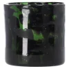 Natural Collections Vazen En Potten>Vaas glas groen 10 x 10 cm