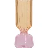 Decoris Vazen En Potten>Vaas glas multi 23 cm